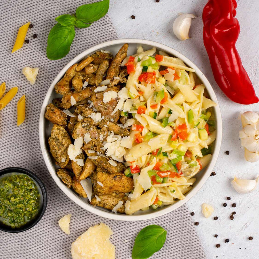 Pasta Kip Pesto