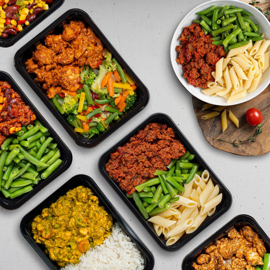 7 DAGEN MAALTIJDENPAKKET VOOR AFVALLEN, EIWITRIJKE SPORTMAALTIJDEN